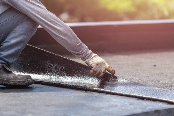 Professional Waterproofing technician working in Chester, MD